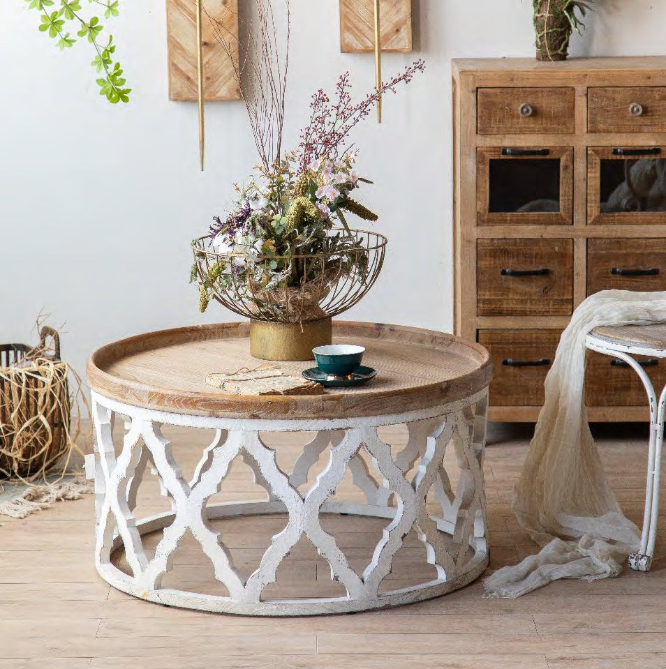 Mesa Vintage 81x81x42 Cm