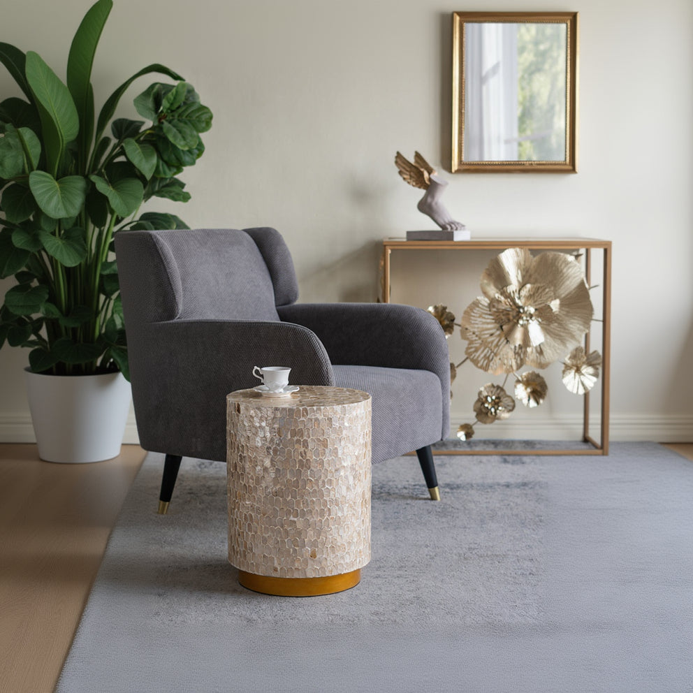 Mesa Auxiliar Decorativo 45 x 35 x 35cm
