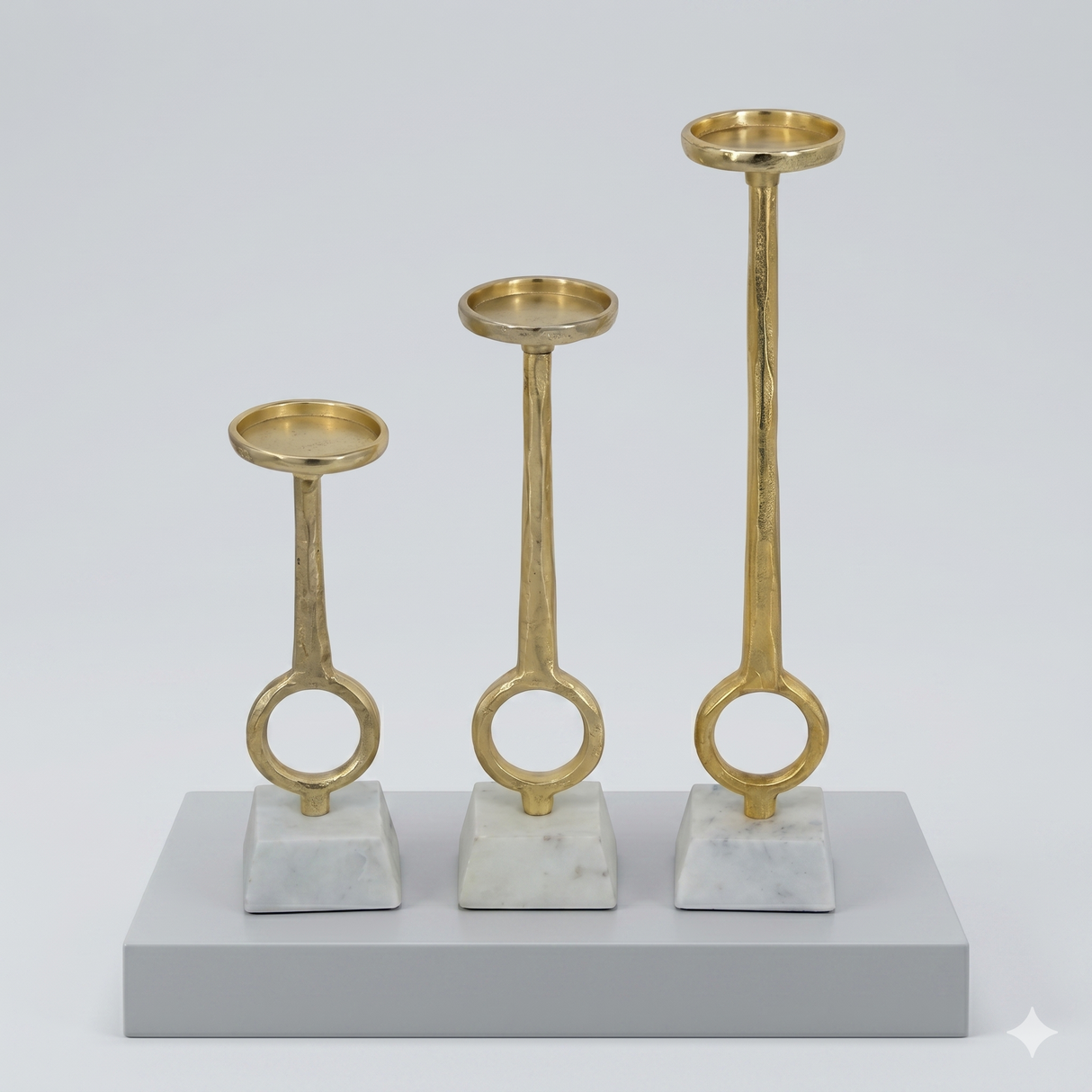 Set de Candelabros x3