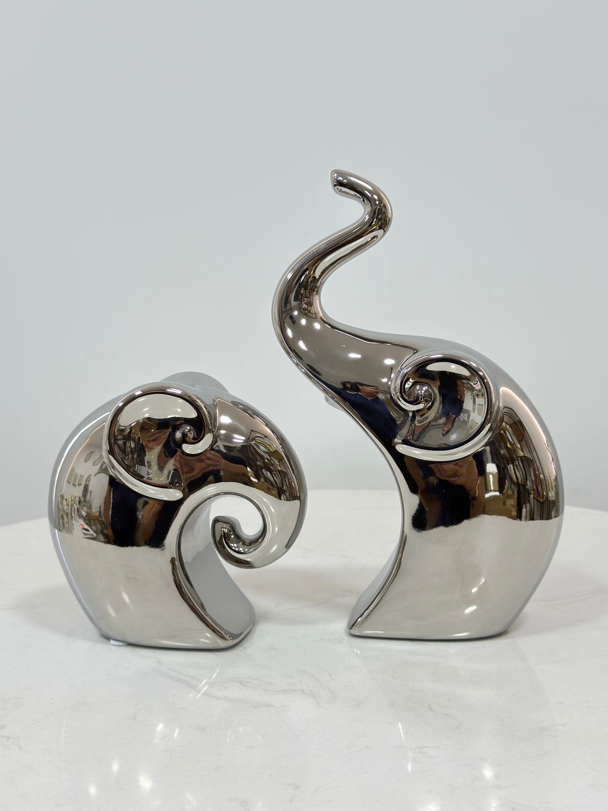 Elefantes Plateados x2