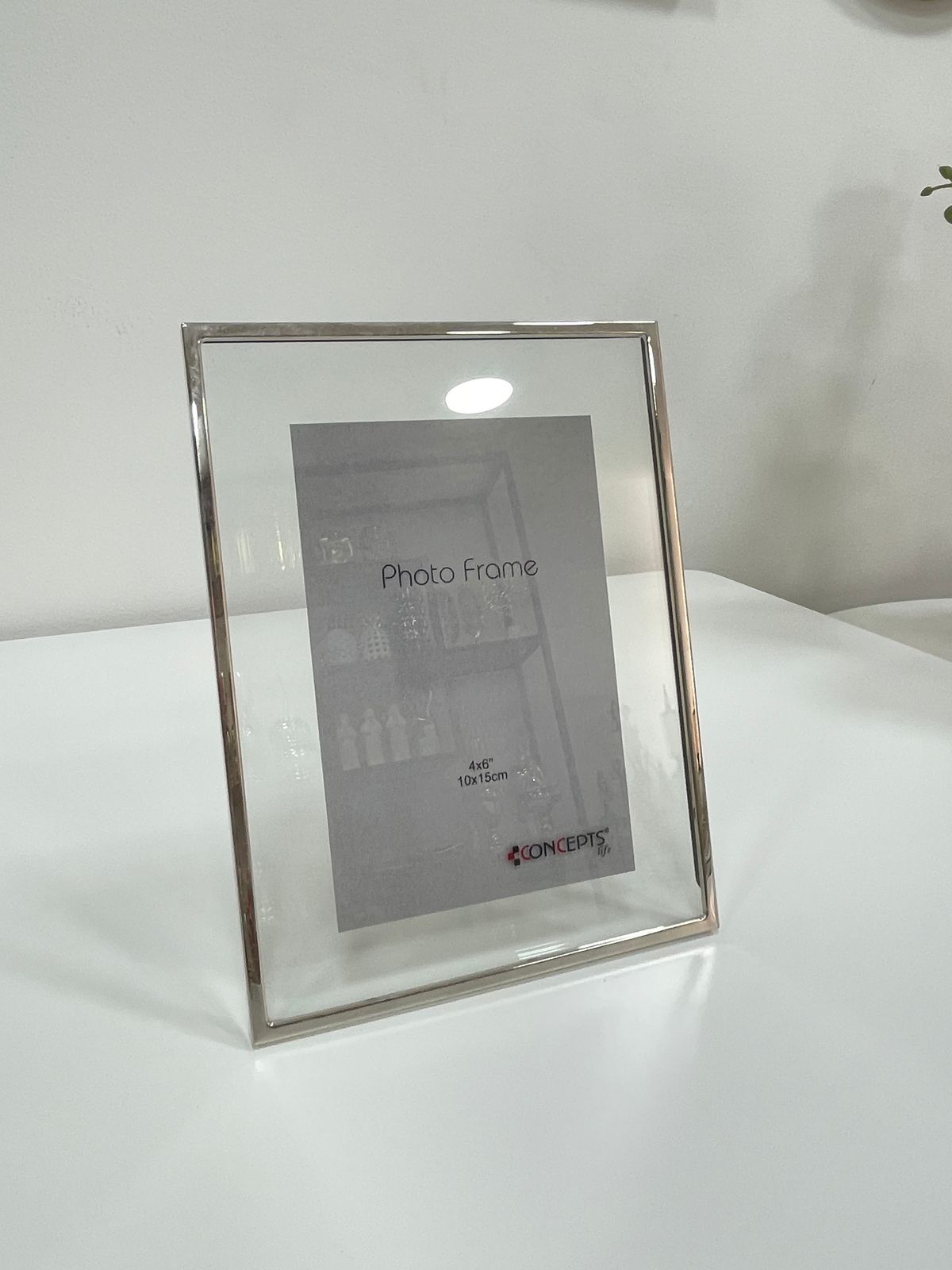 Portaretrato Plateado - Pequeño