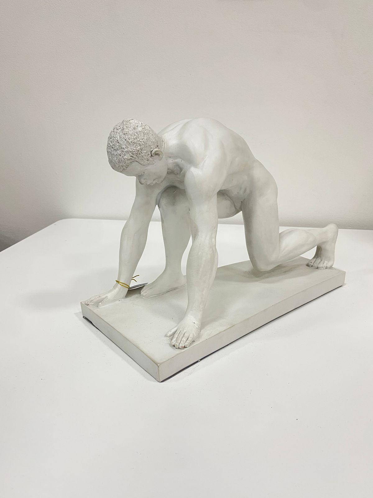 Hombre Gimnasta Blanco