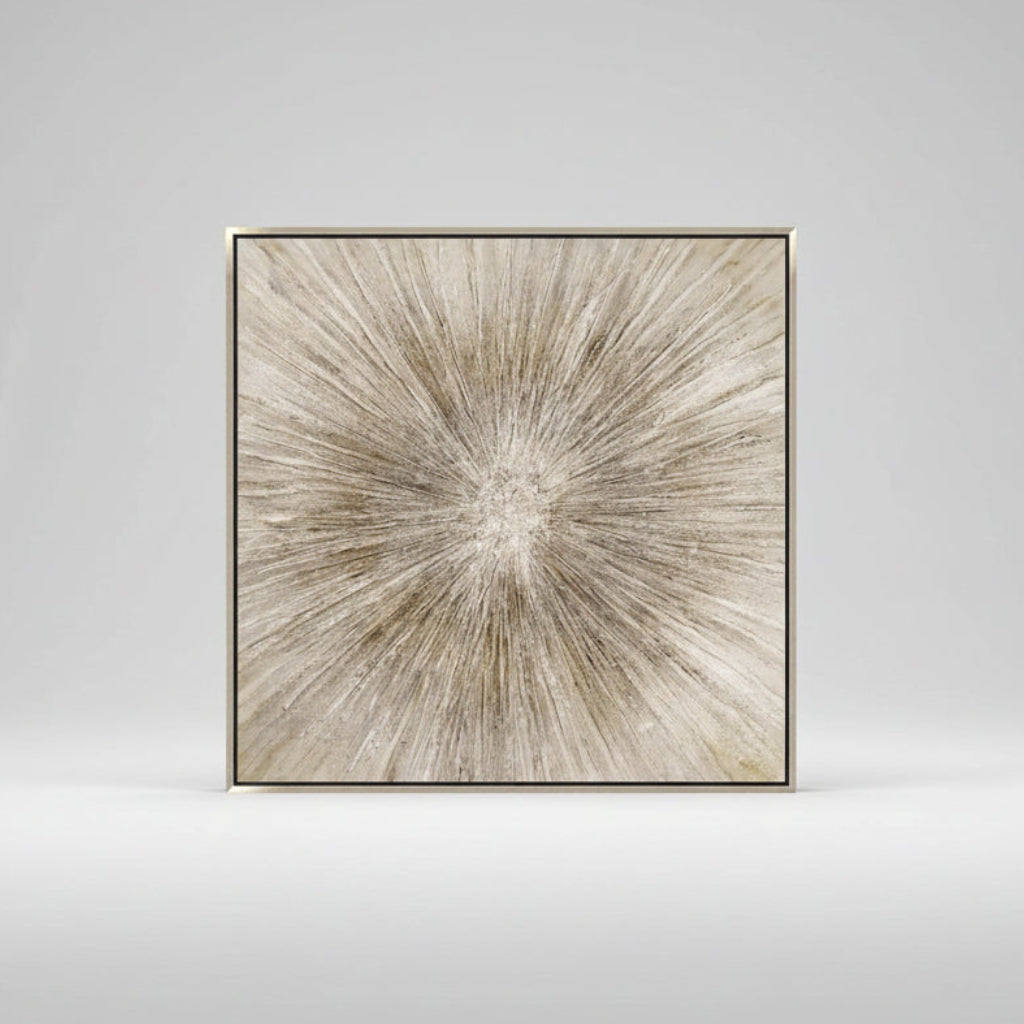 Cuadro Abstracto 120x120x3.5 Cm