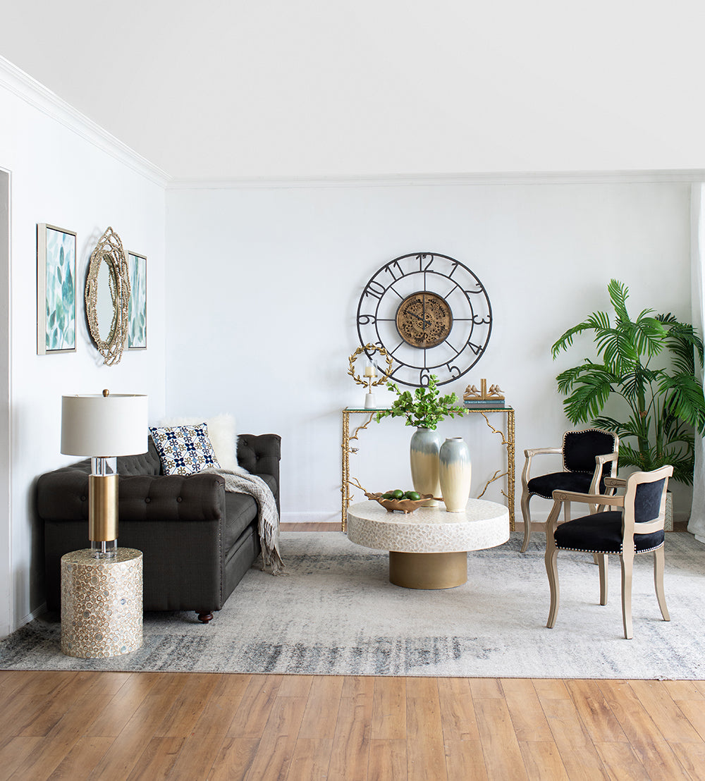 Mesa de Centro Diseño Capiz 41 x 89 x 89cm