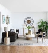 Mesa de Centro Diseño Capiz 41 x 89 x 89cm