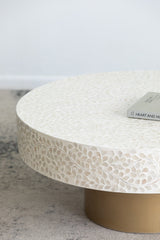 Mesa de Centro Diseño Capiz 41 x 89 x 89cm