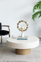 Mesa de Centro Diseño Capiz 41 x 89 x 89cm