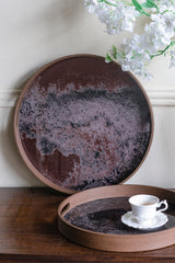 Set Bandejas Decorativa L:D15.5x1.5" S:D13.5x1.5"