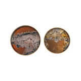 Set Bandejas Decorativa L:D15.5x1.5" S:D13.5x1.5"