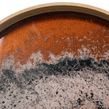 Set Bandejas Decorativa L:D15.5x1.5" S:D13.5x1.5"