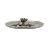 Bandeja Decorativa Floral  7 x 35,6 x 30,5 cm
