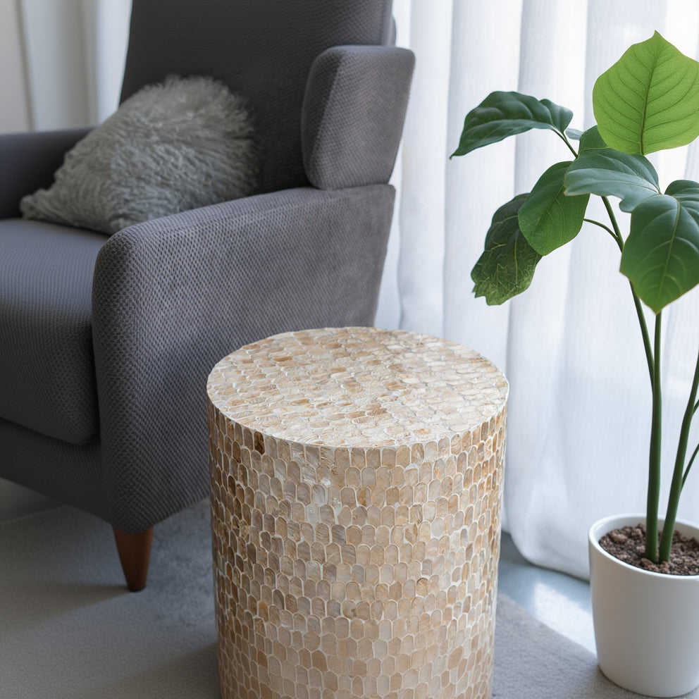 Mesa Auxiliar Decorativo 45 x 35 x 35cm