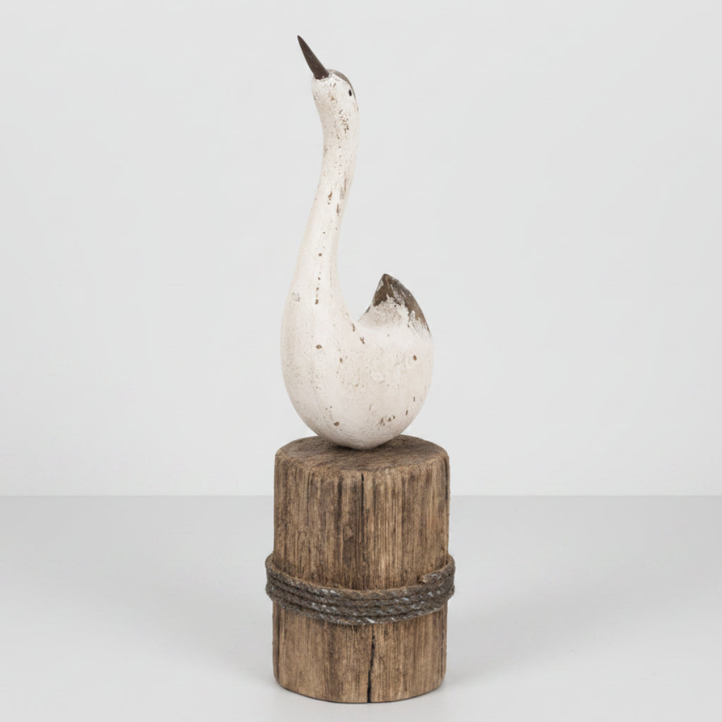 Cisne de Pie 27,5 x 7,5 x 7,5 cm