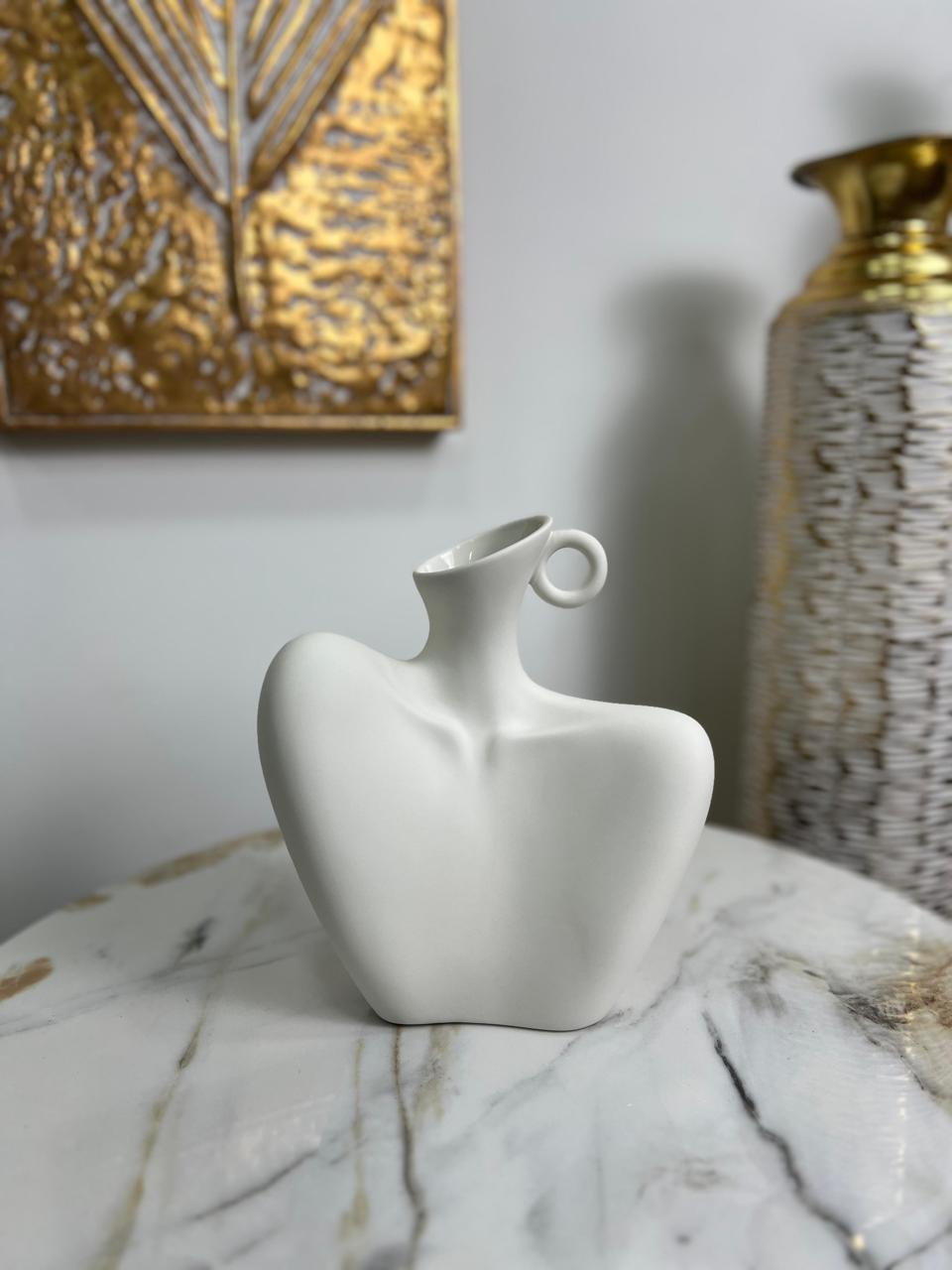 Florero Silueta - Blanco