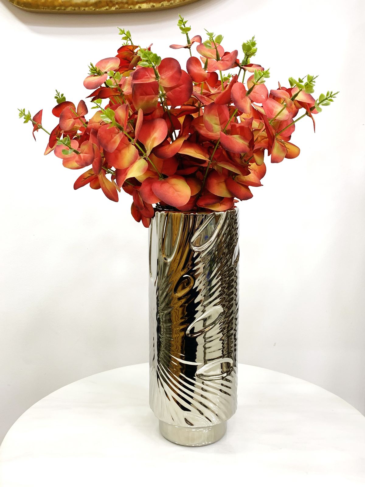 Florero Plateado - Grande