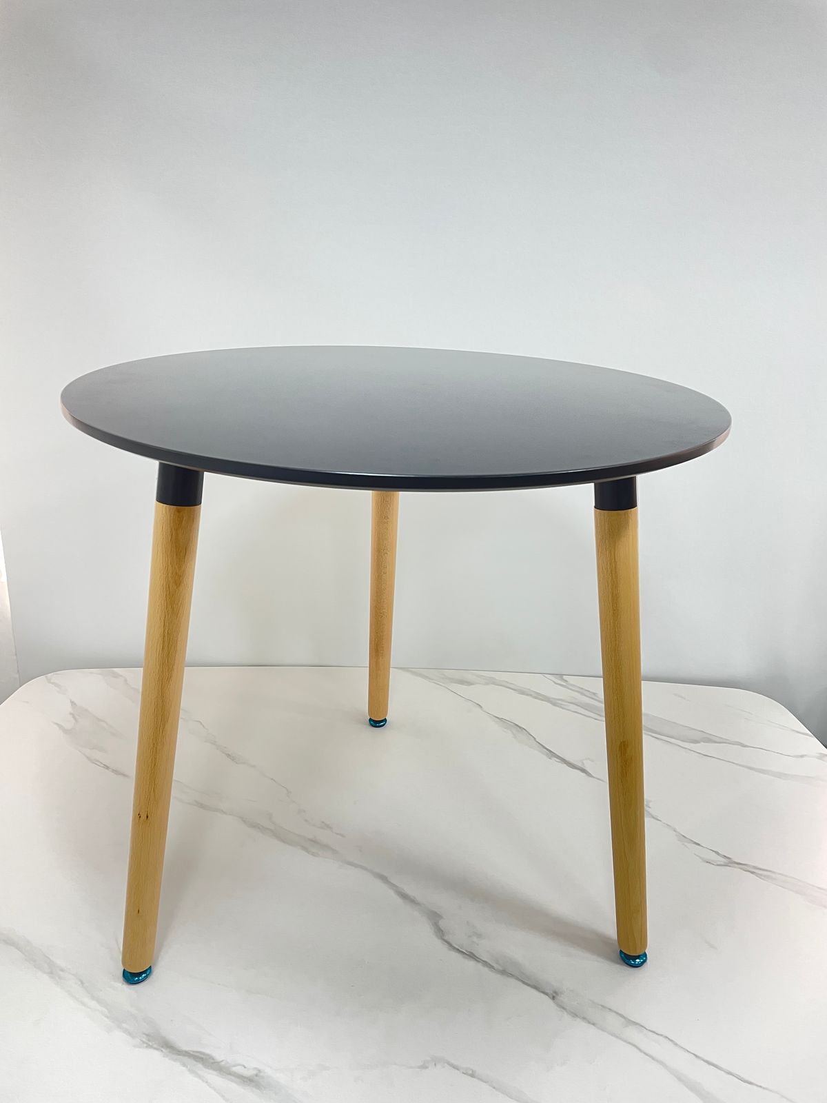 Mesa Redonda Negra - Grande