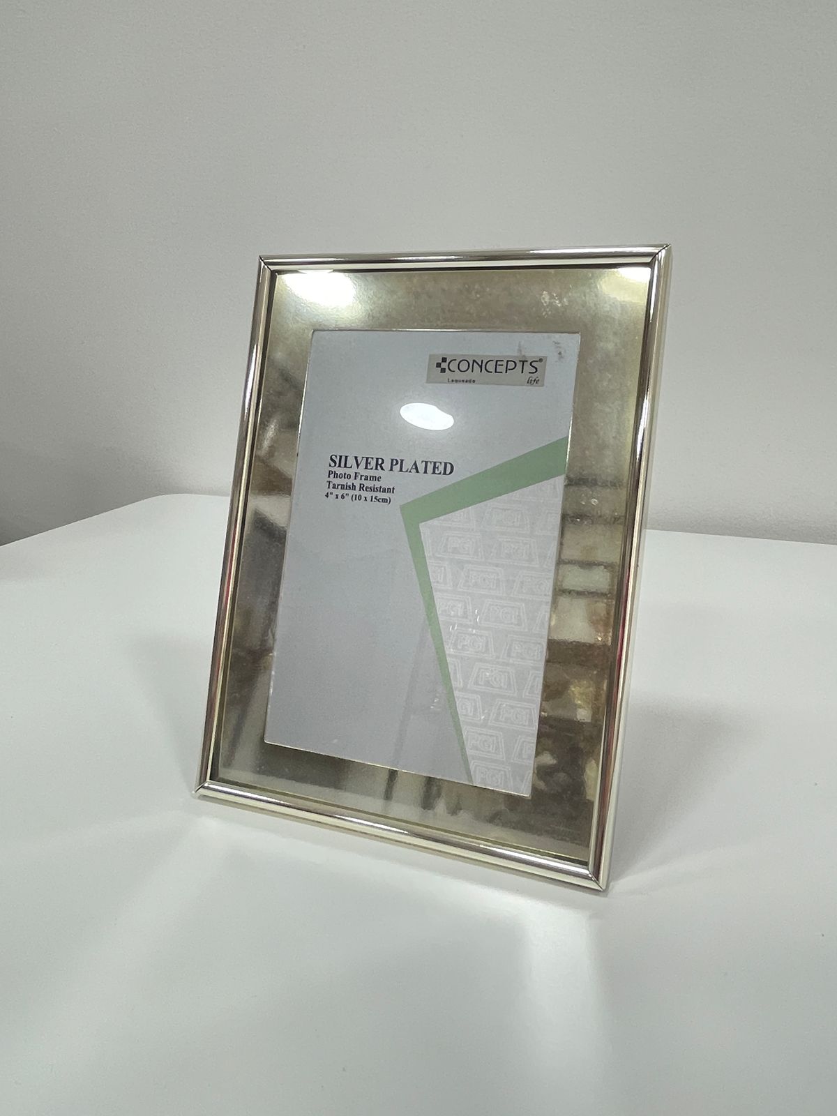 Portaretrato Plateado 15Cm