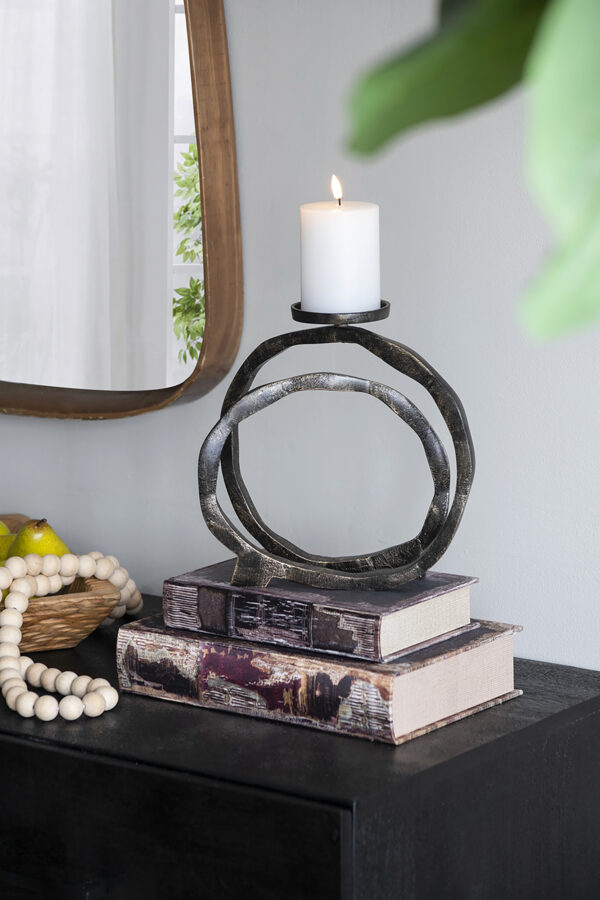 Candelabro Circular Aluminio - Image 4