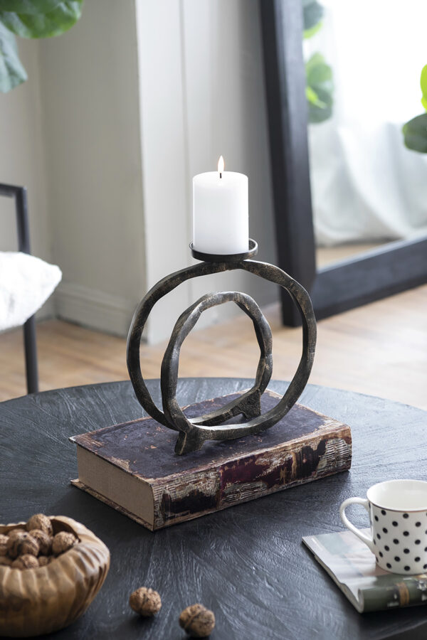 Candelabro Circular Aluminio - Image 5