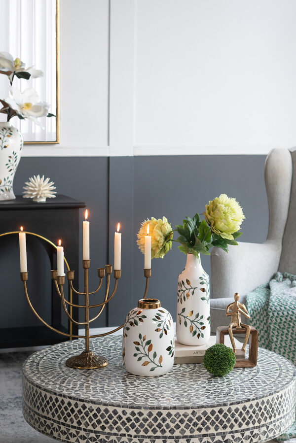 Candelabro 9 Velas Dorado - Image 5