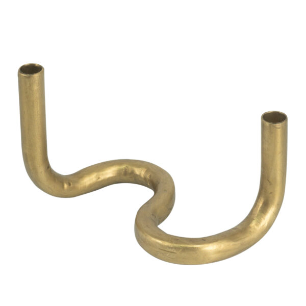 Candelabro 2 Velas Dorado