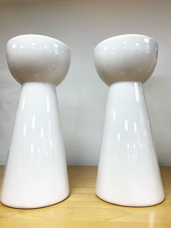 Set Candelabros Blancos