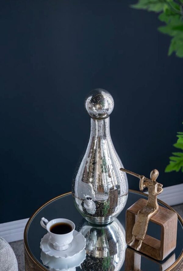 Botela Vintage Plateada