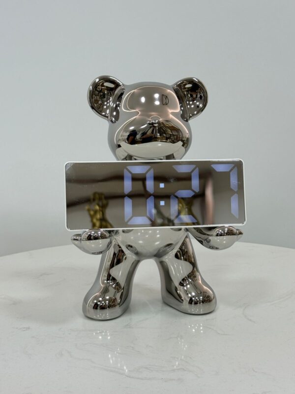 Reloj Oso Plateado